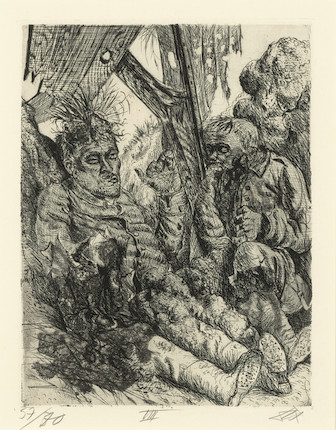 Otto Dix (1891-1969); Der Krieg (The War) (51 works); image 38