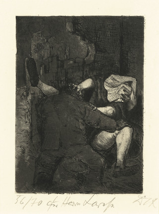Otto Dix (1891-1969); Der Krieg (The War) (51 works); image 52