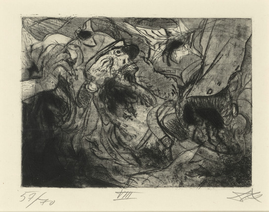 Otto Dix (1891-1969); Der Krieg (The War) (51 works); image 45