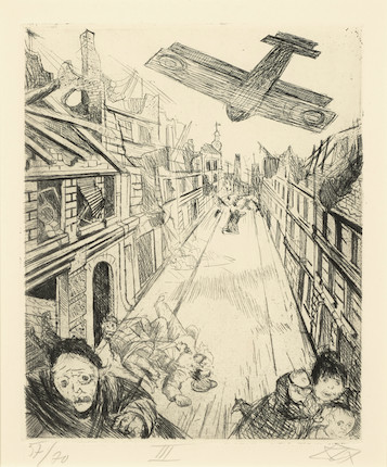 Otto Dix (1891-1969); Der Krieg (The War) (51 works); image 42