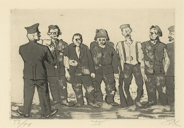 Otto Dix (1891-1969); Der Krieg (The War) (51 works); image 50