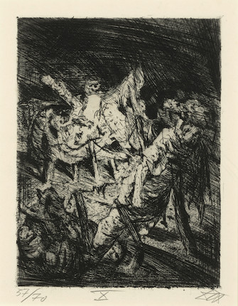 Otto Dix (1891-1969); Der Krieg (The War) (51 works); image 39