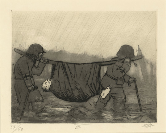Otto Dix (1891-1969); Der Krieg (The War) (51 works); image 19