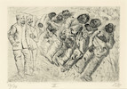 Thumbnail of Otto Dix (1891-1969); Der Krieg (The War) (51 works); image 17