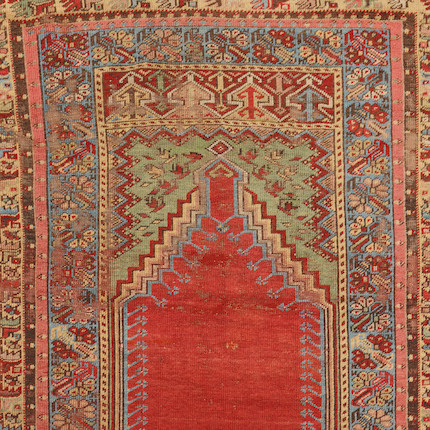 Mudjar Prayer Rug Anatolia 3 ft. 10 in. x 5 ft. 5 in. image 3