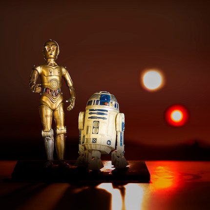 Gary Kurtz C-3PO and R2-D2 Executive Gift from Star Wars Episode VI - A New Hope. image 3