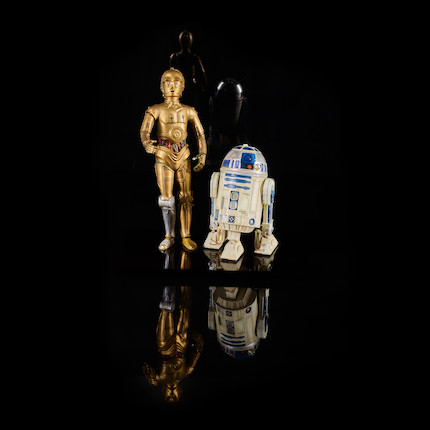 Gary Kurtz C-3PO and R2-D2 Executive Gift from Star Wars Episode VI - A New Hope. image 1