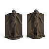 Thumbnail of Harriet Whitney Frishmuth (American, 1880-1980) Greek Dancers/A Pair of Bookends height 9 1/4 in. image 1