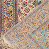 Thumbnail of Two Isphahan Rugs with Silk Foundation Iran 3 ft. 5 in. x 5 ft. 3 in. and 3 ft. 8 in. x 5 ft. 7 in. image 4