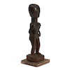 Thumbnail of An Akan female figure ht. 11 1/2 in. image 3