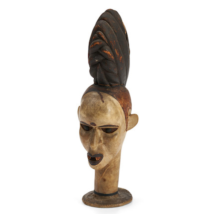 An Ekoi headdress ht. 16 3/4 in. image 5