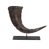 Thumbnail of A Kuba drinking horn  lg. 16 in. image 1