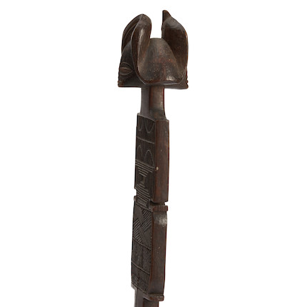 A Tschokwe ceremonial scepter ht. 23 in. image 4