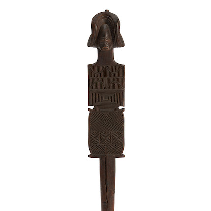 A Tschokwe ceremonial scepter ht. 23 in. image 3