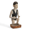 Thumbnail of A Yombe male figure ht. 22 1/4 in. image 5