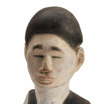A Yombe male figure ht. 22 1/4 in. image 2