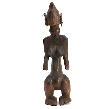 A Bamana female figure ht. 22 in. image 5