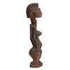 Thumbnail of A Bamana female figure ht. 22 in. image 3