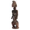 Thumbnail of A Bamana female figure ht. 22 in. image 1