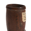Thumbnail of A New Guinea lime spatula and betel nut mortar lg. 17 1/2, and 3 3/4 in. image 3
