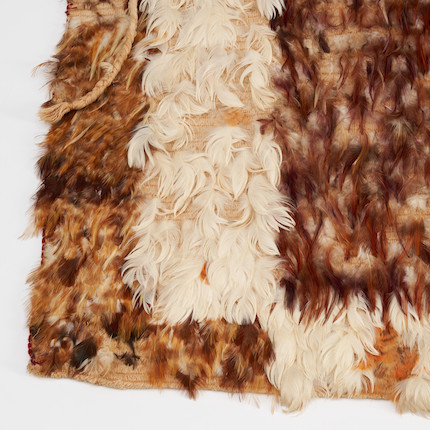 A Maori feather cloak 24 3/4 x 35 1/2 in. image 4
