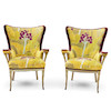 Thumbnail of Pair of Hollywood Regency Wing Armchairs image 1