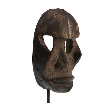 A Dan mask ht. 7 3/4, wd. 3 3/4 in. image 3