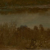 Thumbnail of Albert Bierstadt (German/American, 1830-1902) Coast Near Newport, Rhode Island 9 1/4 x 12 in. framed 14 1/4 x 17 1/2 x 2 1/4 in. image 3
