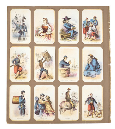 RARE CIVIL WAR CHROMOLITHOGRAPHS BY WINSLOW HOMER. HOMER, WINSLOW. 1836-1910. Life in Camp. Boston L. Prang & Co, 1864. image 5