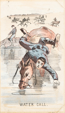 RARE CIVIL WAR CHROMOLITHOGRAPHS BY WINSLOW HOMER. HOMER, WINSLOW. 1836-1910. Life in Camp. Boston L. Prang & Co, 1864. image 4