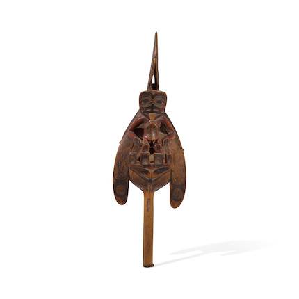 A Tsimshian or Tlingit raven rattle image 16