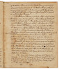Thumbnail of PREVIOUSLY UNKNOWN JOHN MORGAN MEDICAL MANUSCRIPT. MORGAN, JOHN. 1735-1789. Autograph Medical Manuscript Signed (John Morgan) being more than 50 lectures on the practice of medicine, including anatomy, physiology, pathology, and surgery, with references to primary authorities both modern and ancient, citing first hand primary case history from the most renowned doctors of the time, image 5