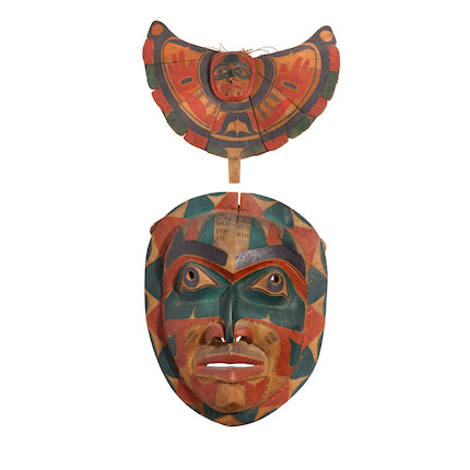 A Kwakwaka'wakw (Kwakiutl) Sun mask image 6
