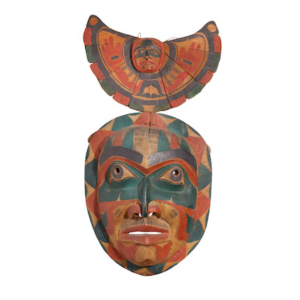 A Kwakwaka'wakw (Kwakiutl) Sun mask image 1