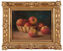Thumbnail of Bryant Chapin (American, 1859-1927) Basket of Apples 12 x 16 in. framed 16 x 23 x 2 1/4 in. image 2