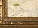 Thumbnail of Sydney Richmond Burleigh (American, 1853-1931) A Day at the Beach 14 x 20 in. framed 22 3/4 x 28 1/4 x 1 3/4 in. image 3