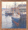 Thumbnail of Emile Gruppé (American, 1896-1978) Morning in Gloucester 20 1/4 x 18 in. framed 22 1/4 x 20 1/4 x 1 in. image 2