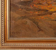 Thumbnail of William Ongley (American, 1836-1890) Mountain Landscape 20 x 30 1/4 in. framed 28 x 38 x 3 in. image 3