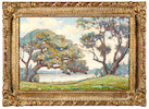 Thumbnail of Clark Hobart (American, 1868-1948) Women by the Lake 20 x 30 1/4 in. framed 27 1/4 x 37 1/4 x 2 1/4 in. image 2