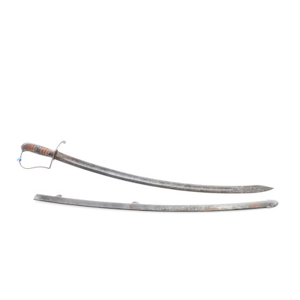 U.S. Model 1818 Cavalry Saber and Scabbard, image 1