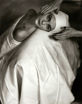 Horst P. Horst (1906-1999); Carmen Face Massage, New York; image 1