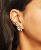 Thumbnail of SCHLUMBERGER FOR TIFFANY & CO. A PAIR OF 18K GOLD AND DIAMOND EARCLIPS image 2