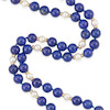 Thumbnail of TIFFANY & CO. A 14K GOLD, LAPIS LAZULI AND CULTURED PEARL NECKLACE image 2
