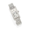 Thumbnail of CARTIER AN 18K WHITE AND DIAMOND 'TANK AMERICAINE' WRISTWATCH image 1