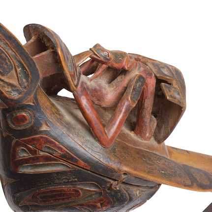 A Tsimshian or Tlingit raven rattle image 11