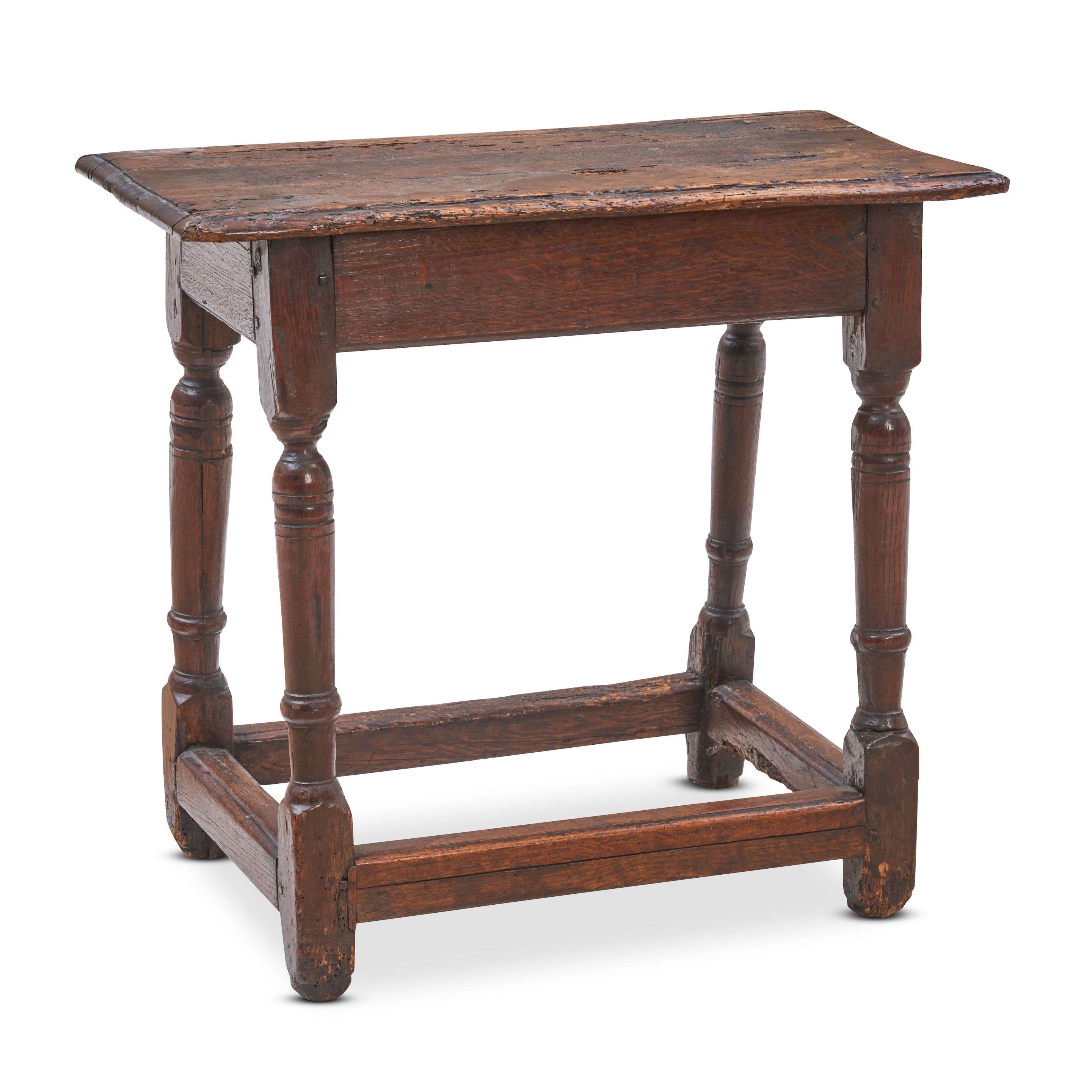 JACOBEAN JOINT OAK STOOL