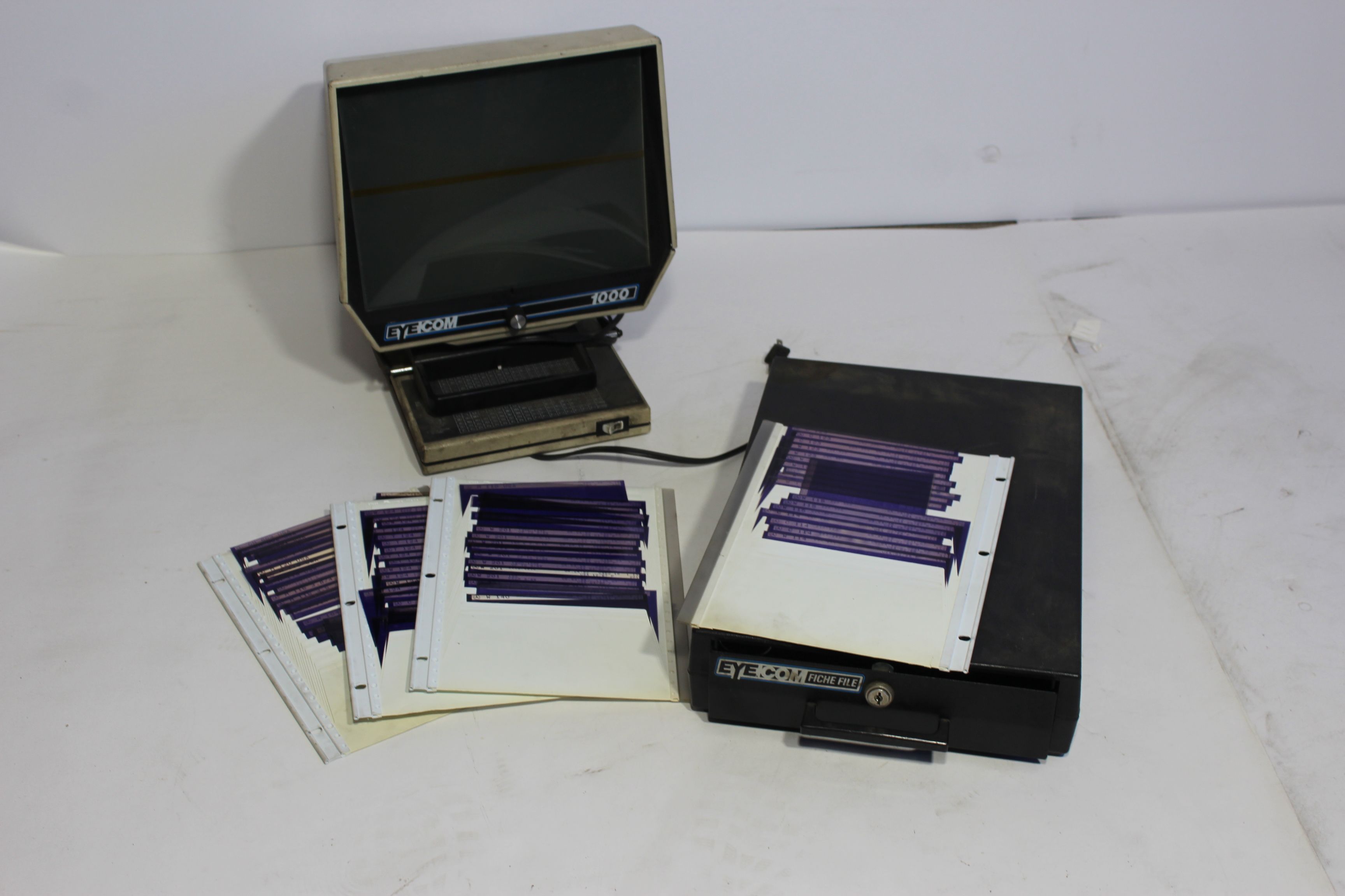 Bonhams Cars Microfiche screen with a large library of MercedesBenz