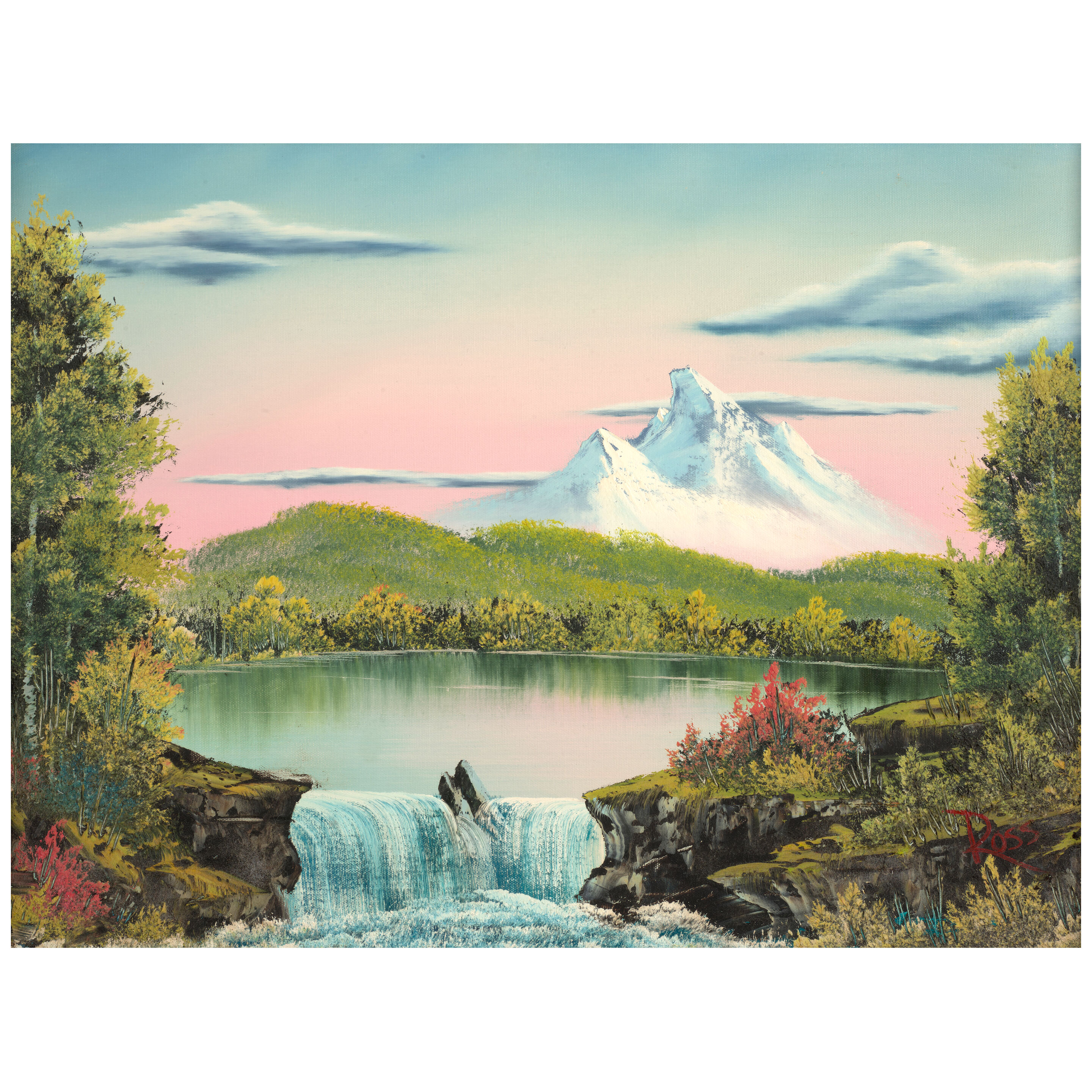 Landscape 18 x 24 in. (45.7 x 61 cm.)