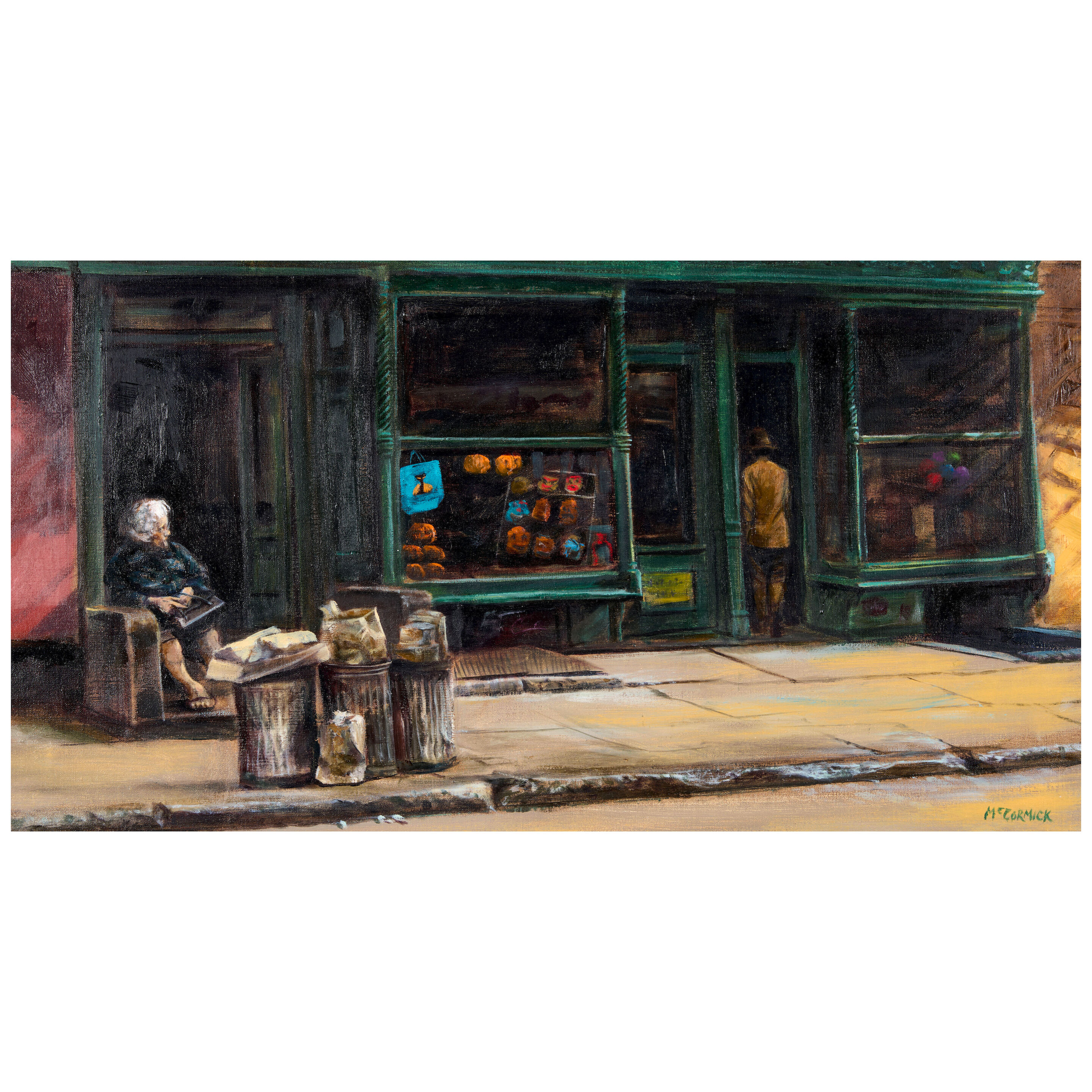 Halloween 12 x 22 in. (30.5 x 55.9 cm.)
