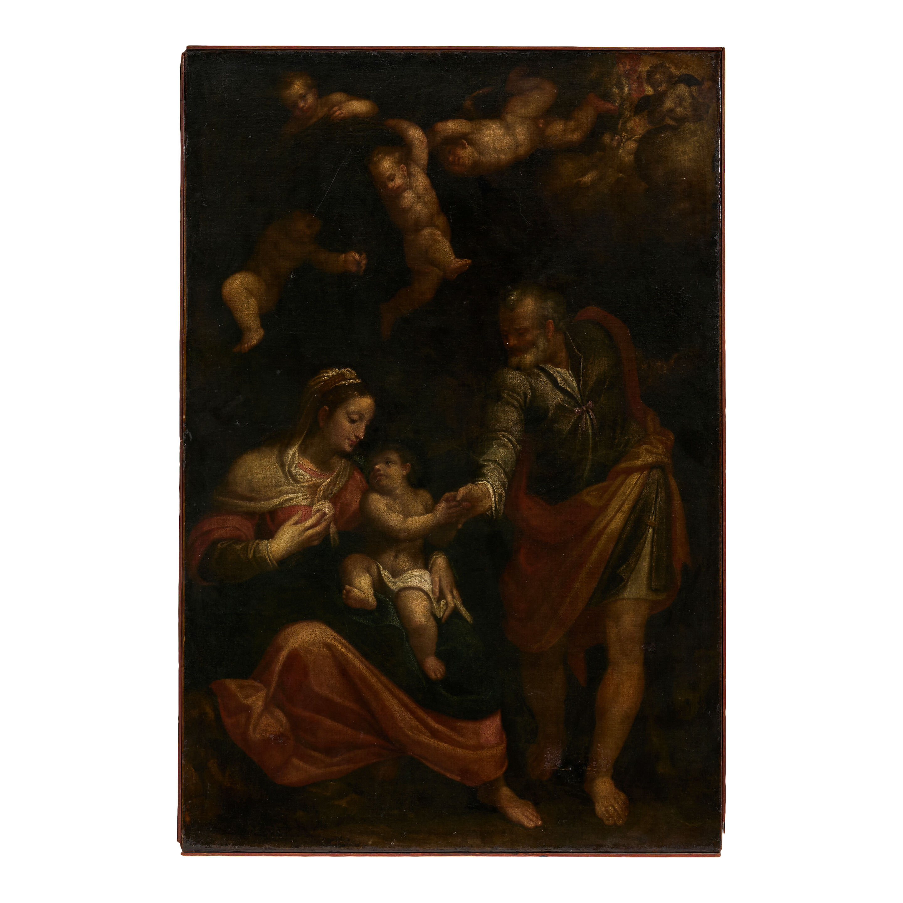 Genoese School (17th Century) The Holy Family
